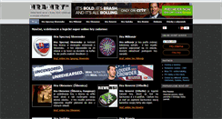 Desktop Screenshot of hra-hry.sk